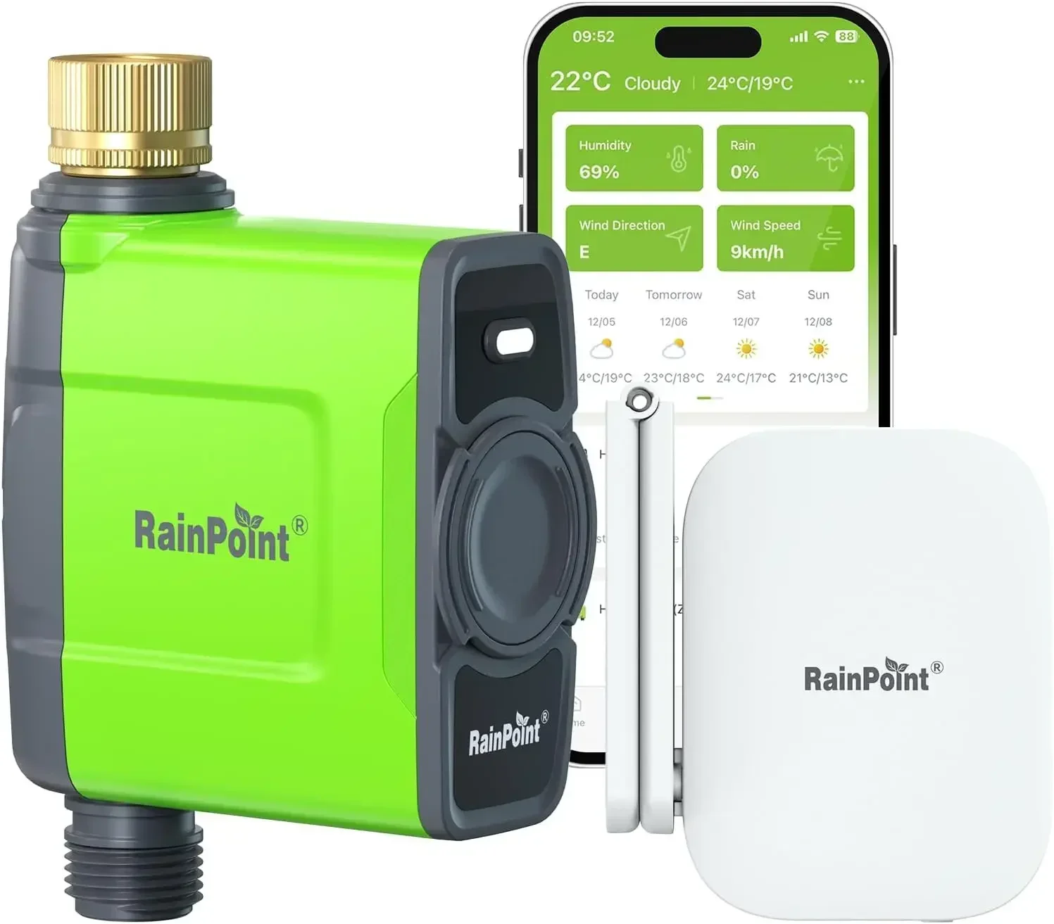 Smart Garden Hose - WiFi Water Timer for Garden Hose,