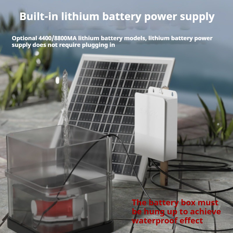 Smart Garden Watering System - Brushless Solar Water Pump Kit Lithium