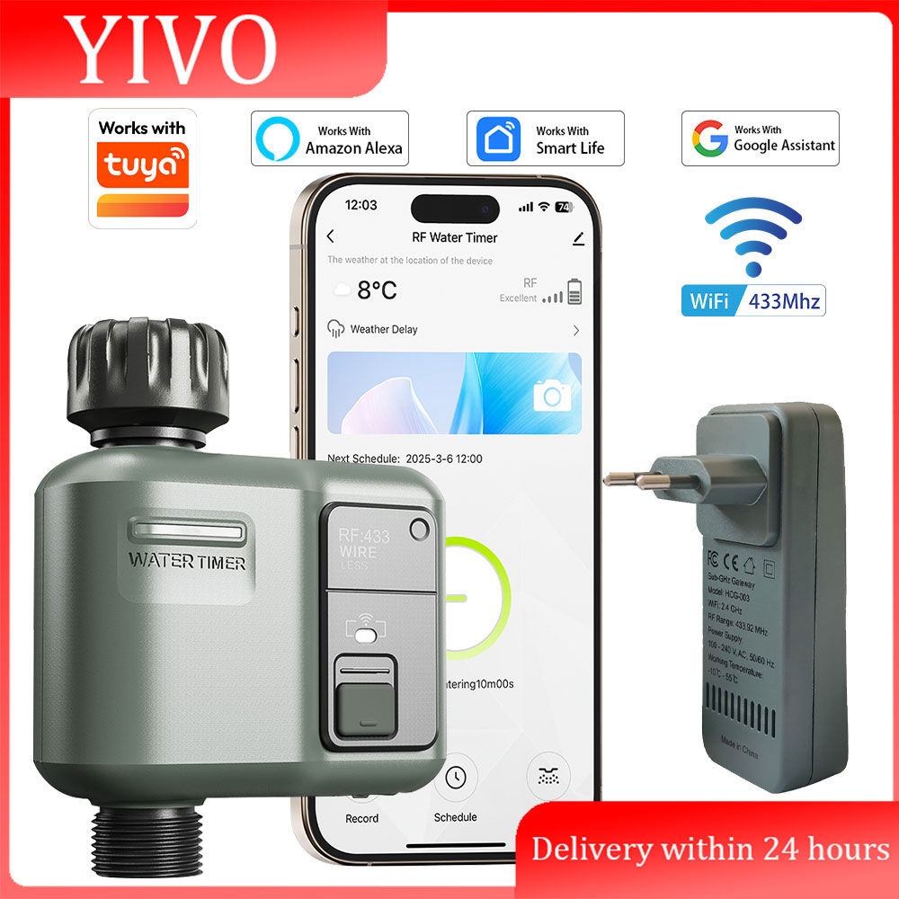 Smart Garden Usa - RF433 Wifi Smart Garden Sprinkler Water