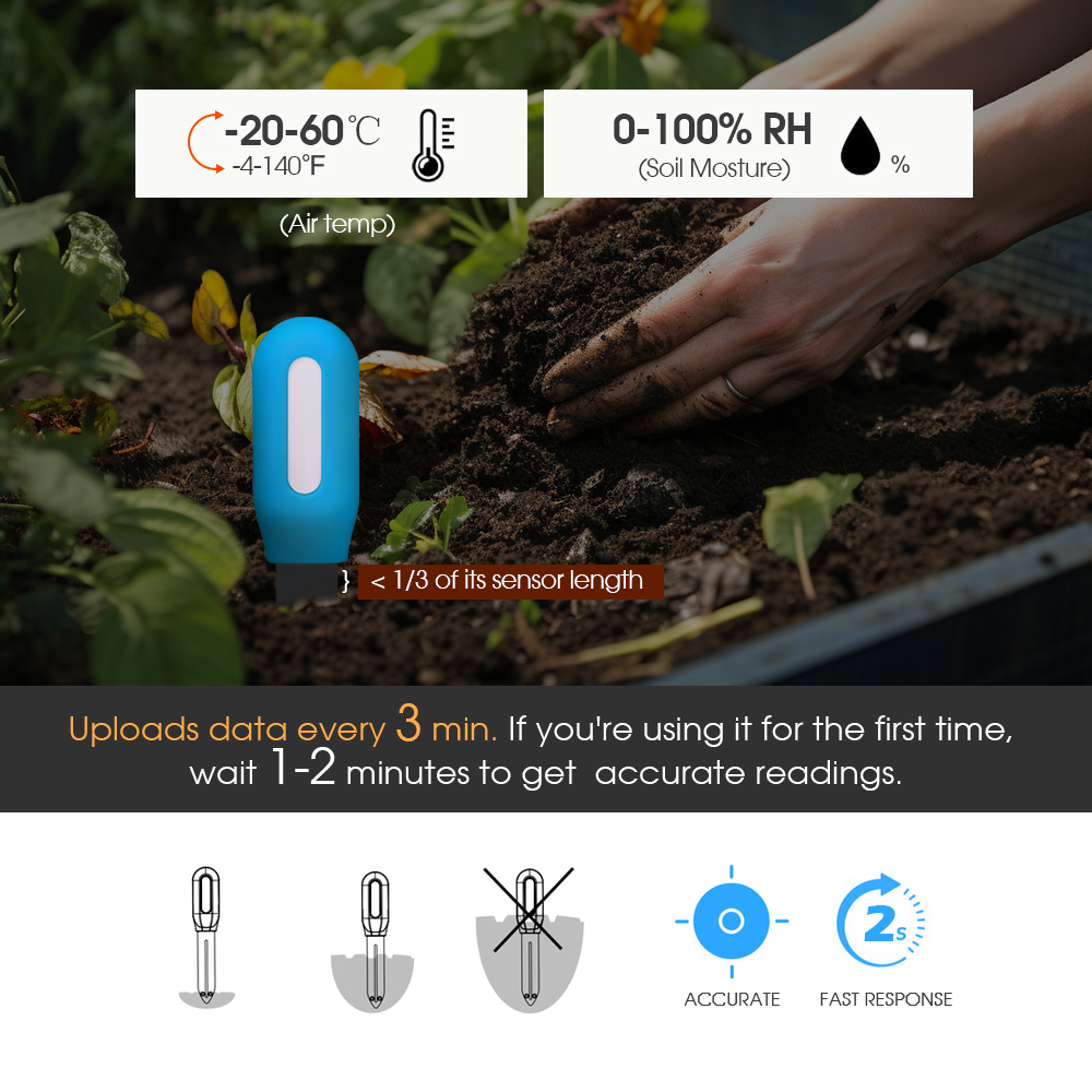 Smart Zigbee Soil Sensor for H - Smart Soil Sensor recensione e prezzo