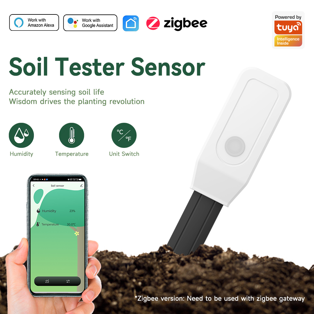 Smart Soil Tester Sensor, Zigb - Smart Soil Sensor recensione e prezzo