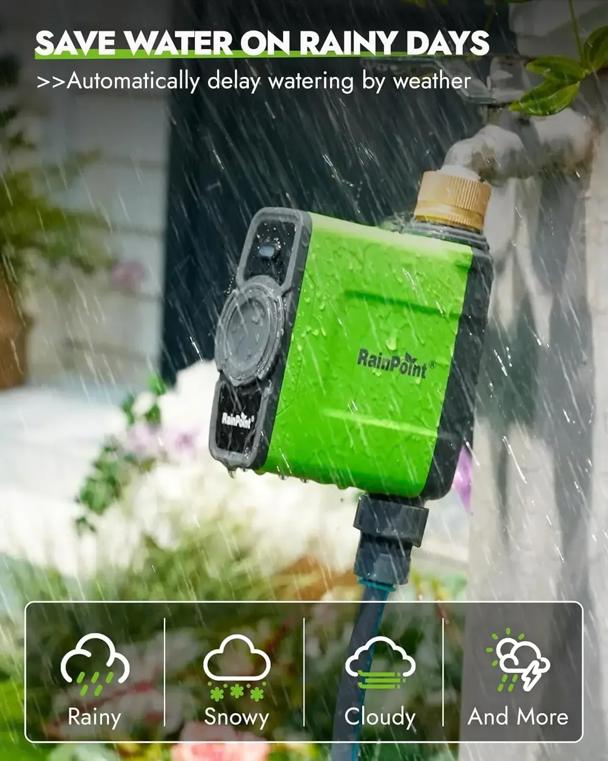 WiFi Water Timer for Garden Ho - Smart Garden Hose recensione e prezzo