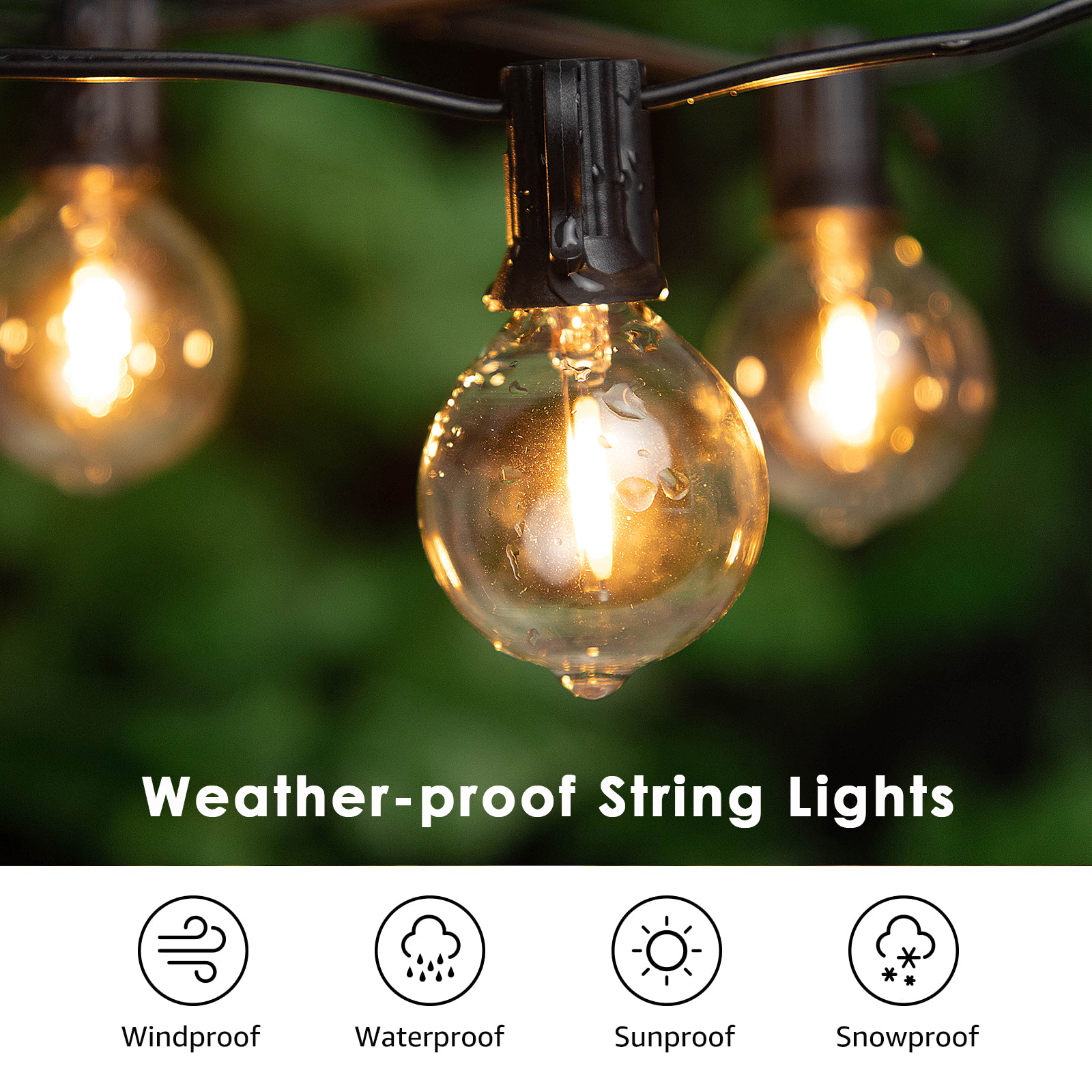 Sphoon Vintage G40 LED String  - Smart Garden Furniture recensione e prezzo