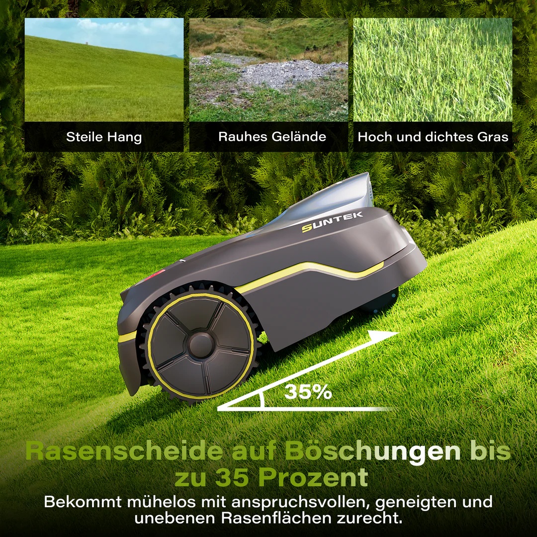 AKX Robotic Mower V600 Vision  - Smart Garden Robot recensione e prezzo