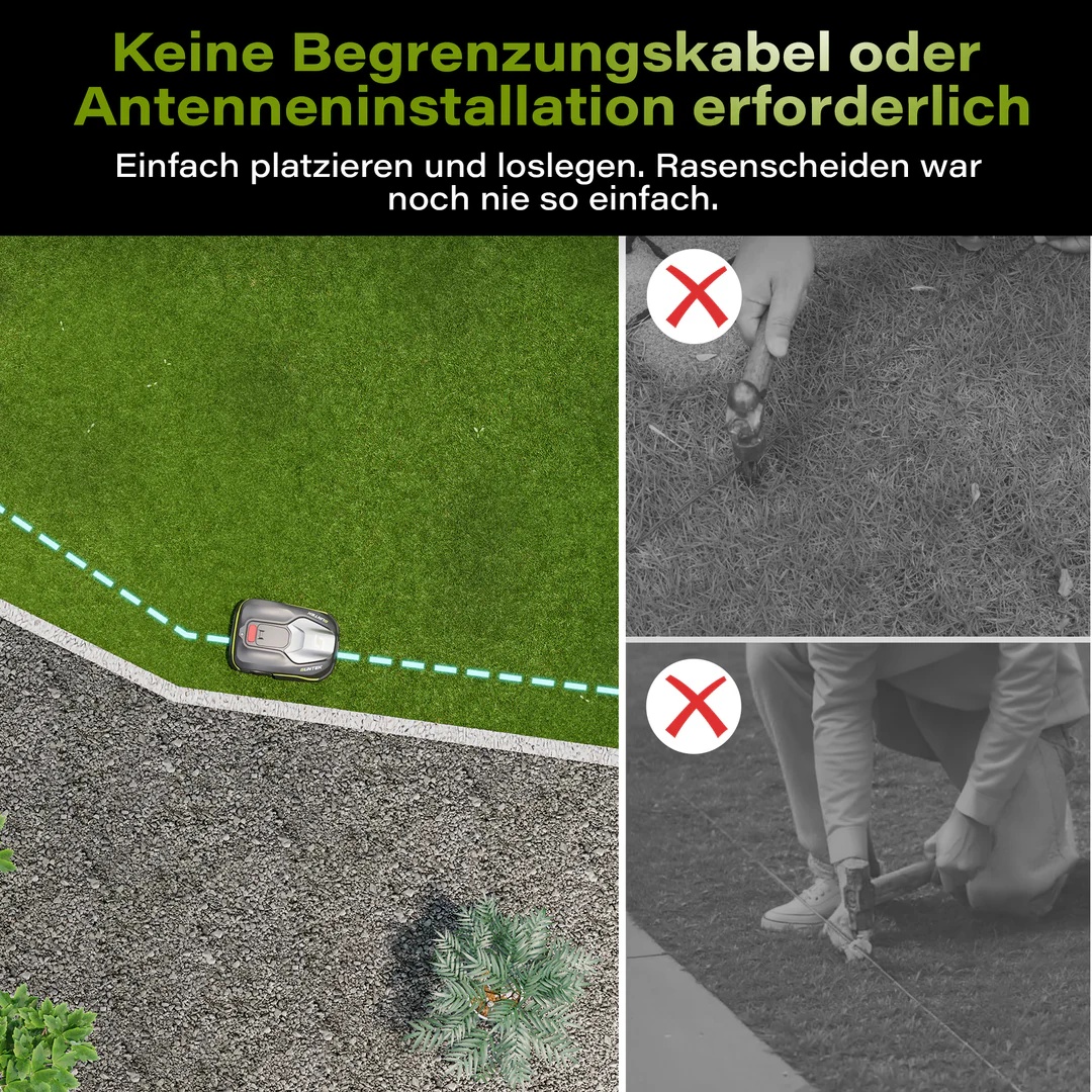 AKX Robotic Mower V600 Vision  - Smart Garden Robot recensione e prezzo