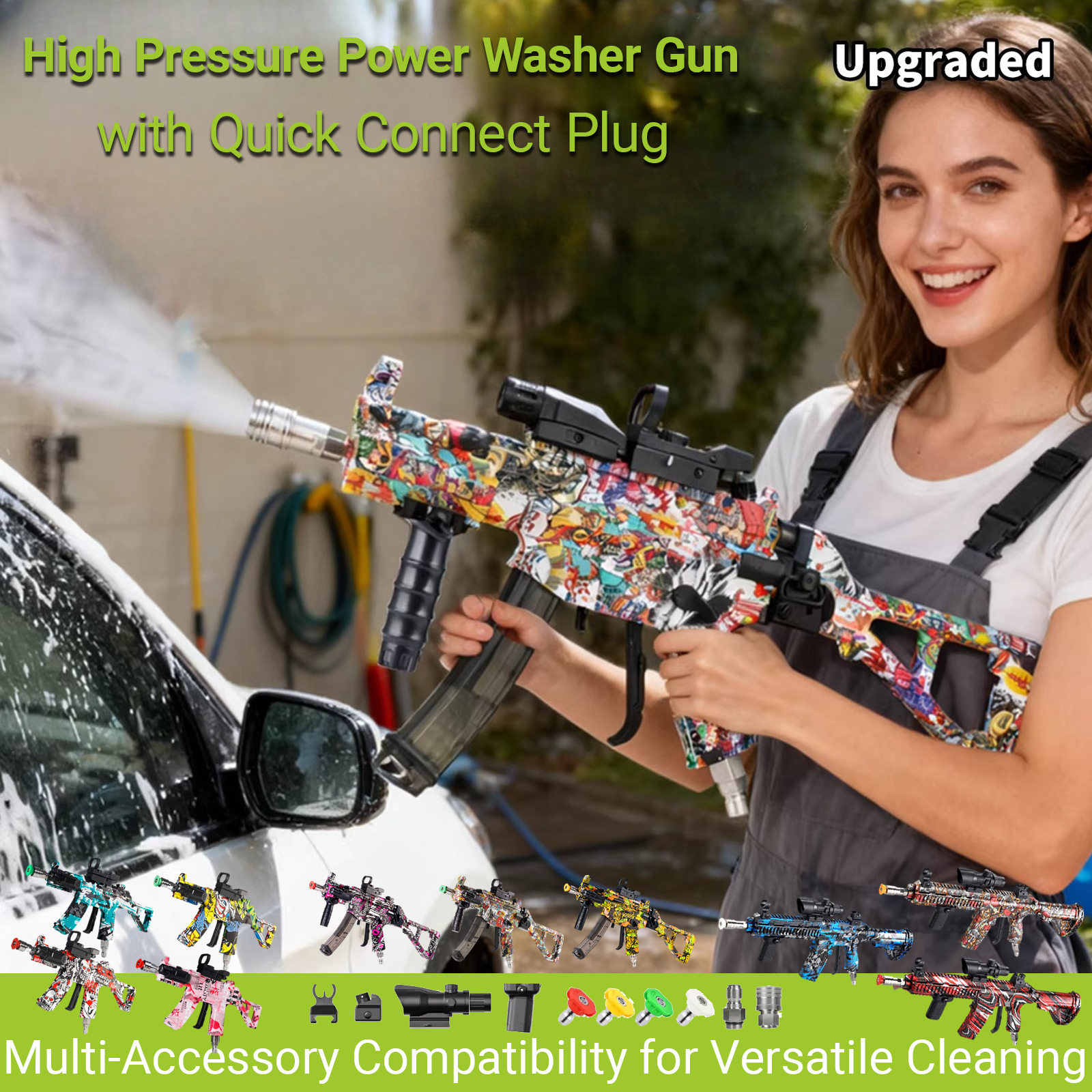 High Pressure Power Washer Gun - Smart Garden Furniture recensione e prezzo