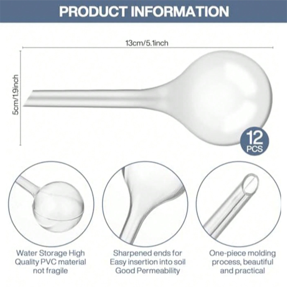 10PCS Watering Globe Clear Aut - Plant Watering Globe recensione e prezzo