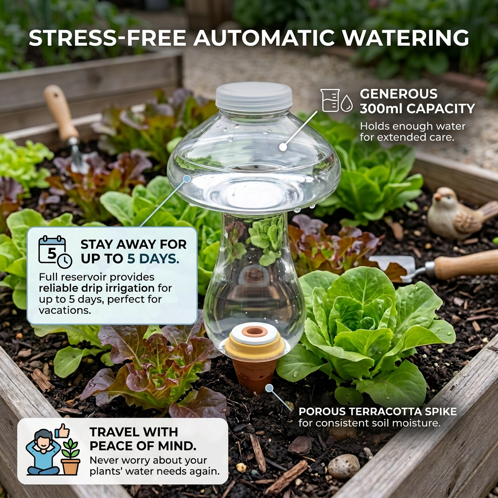 300ml Self Watering Globes for - Plant Watering Globe recensione e prezzo