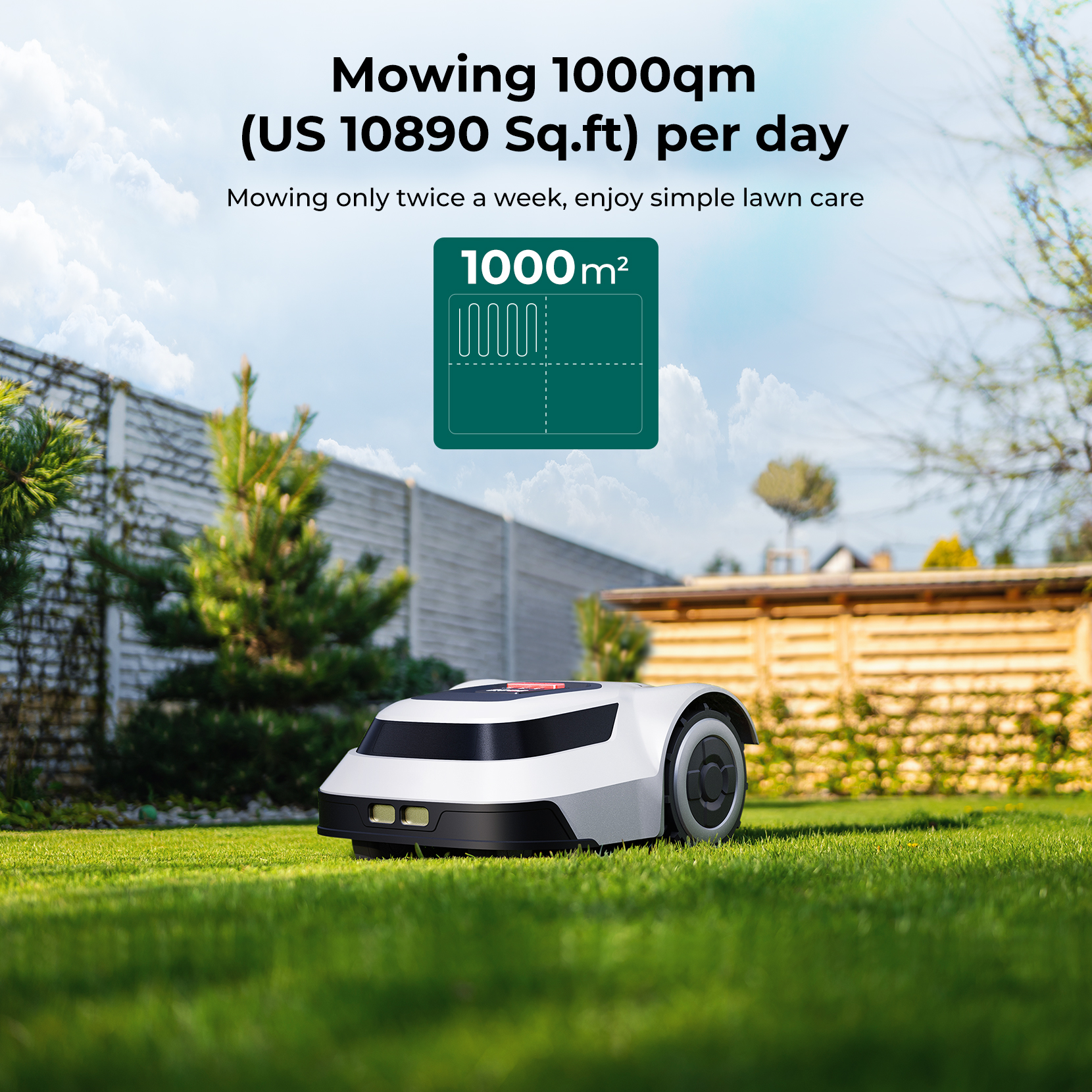 STLF WJW Robotic Lawn Mower Se - Smart Garden Robot recensione e prezzo