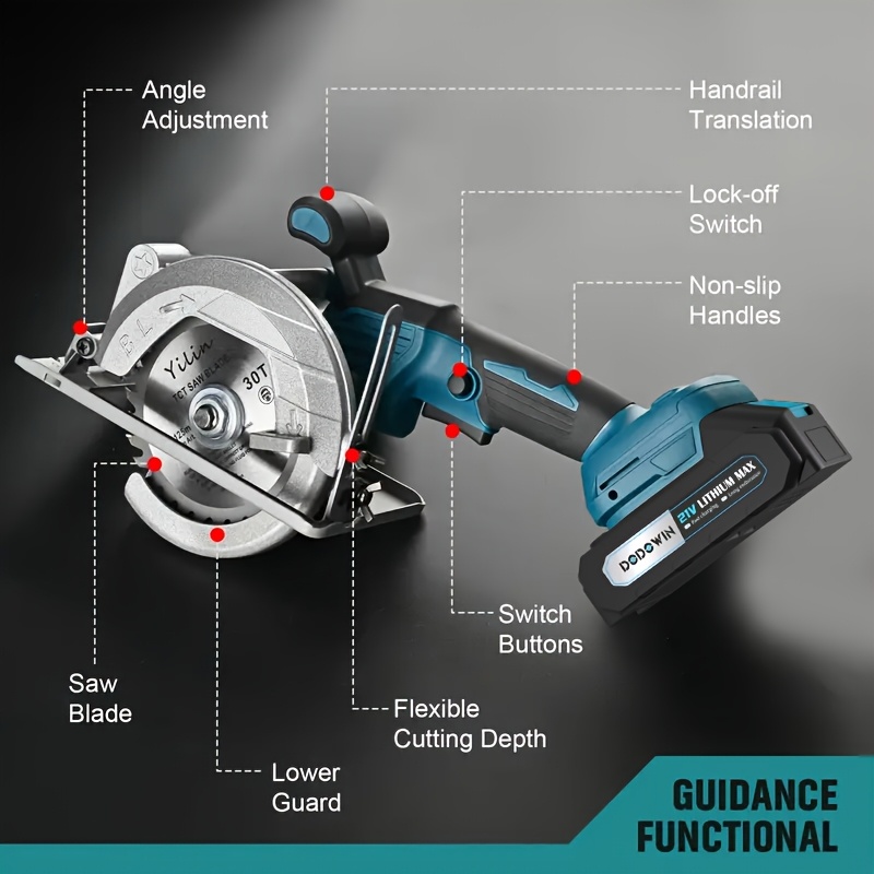 Brushless Circular Saw Kit - 2 - Smart Garden Usa recensione e prezzo