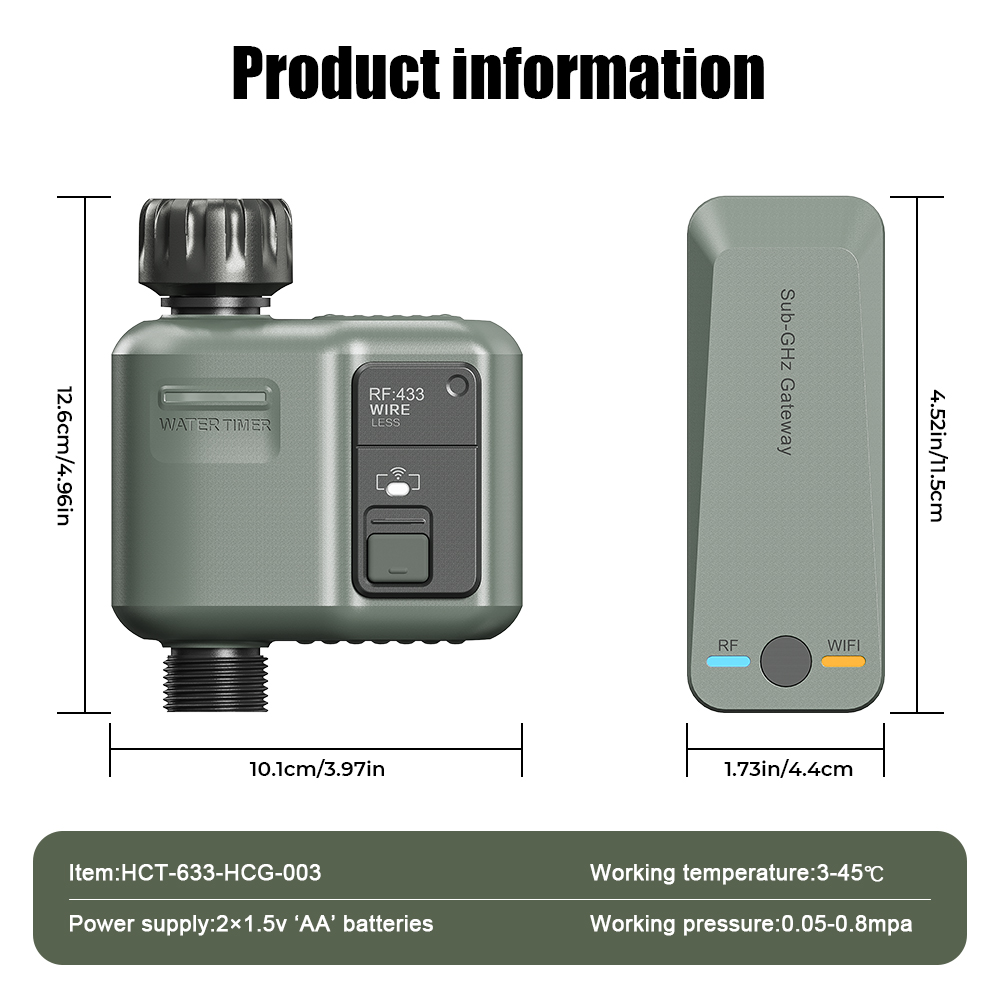 RF433 Wifi Smart Garden Sprink - Smart Garden Usa recensione e prezzo