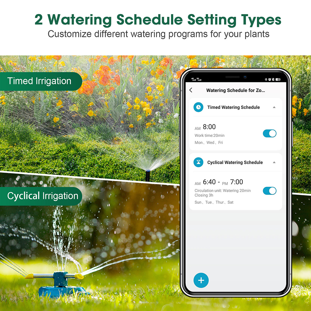 Tuya Smart Dual Water Timer Bl - Smart Garden Usa recensione e prezzo