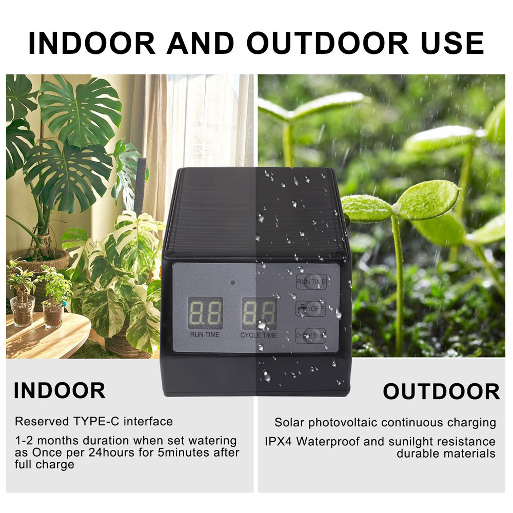 Solar Power Timer Automatic Dr - Smart Garden Hose recensione e prezzo