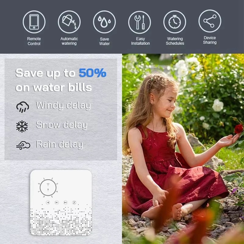 Tuya WiFi Smart Sprinkler Cont - Smart Garden Watering System recensione e prezzo