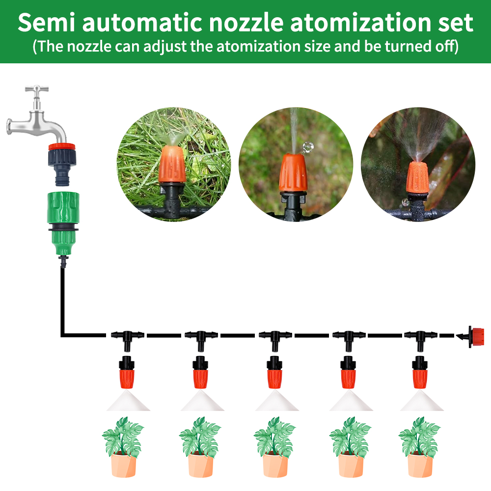 Fog Nozzles Irrigation Kit 5M- - Smart Garden Hose recensione e prezzo