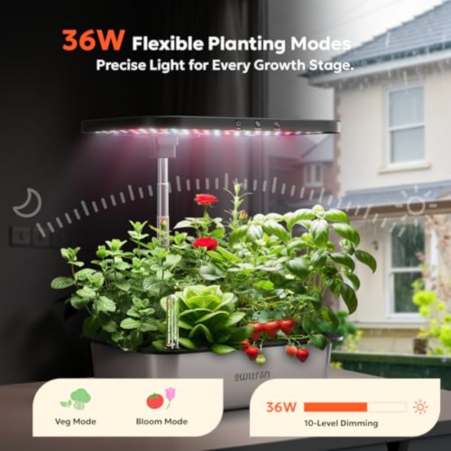 Indoor herb garden kit with 15 - Smart Garden Construct recensione e prezzo