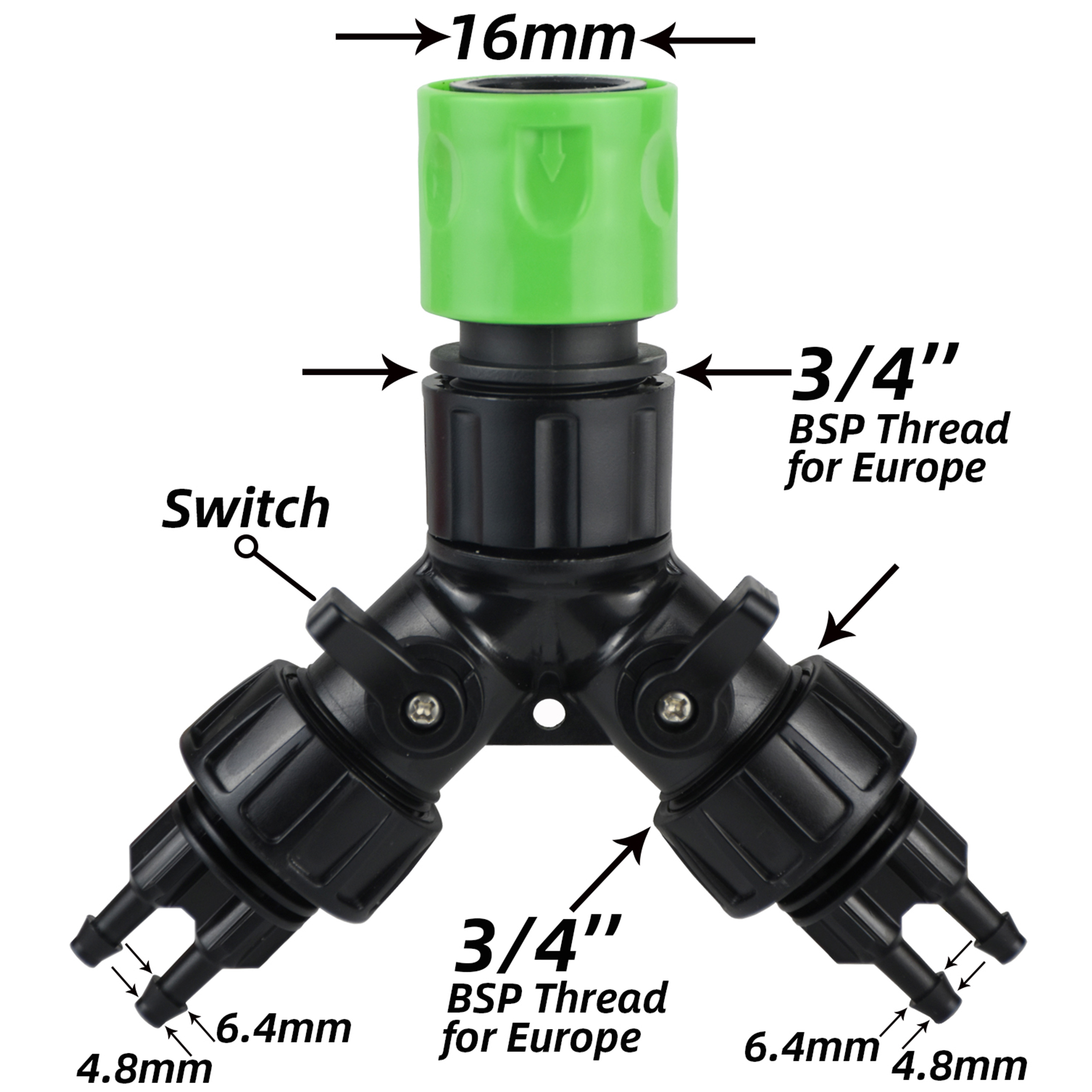 Tap Adapter Drip Irrigation 4- - Smart Garden Hose recensione e prezzo