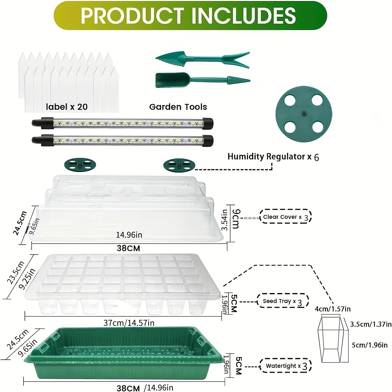 Seed Starter Trays With High D - Smart Garden Usa recensione e prezzo
