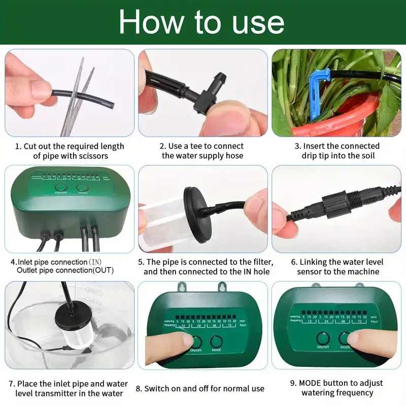 Solar Intelligent Irrigation K - Smart Garden Watering System recensione e prezzo