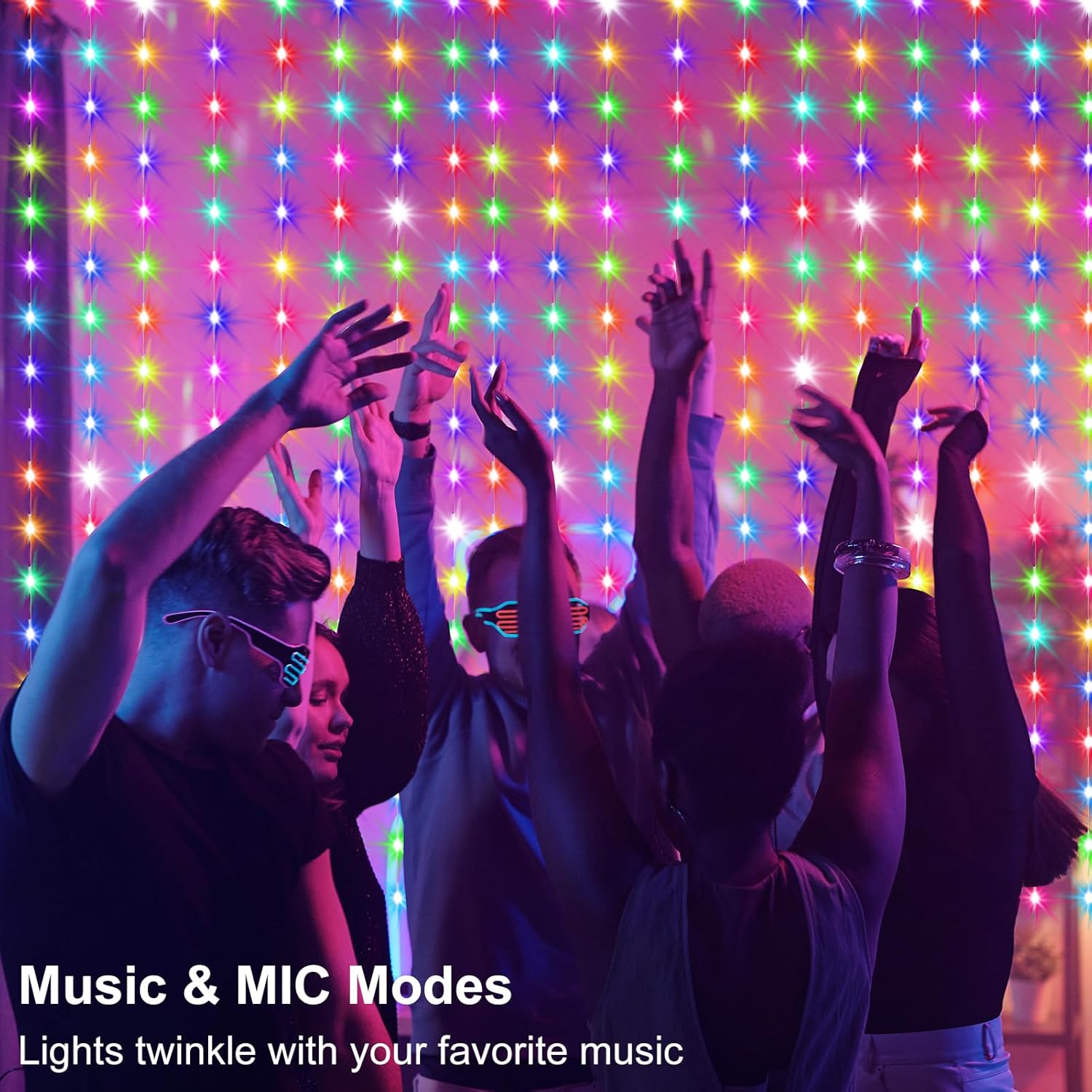 Smart Curtain Lights RGB 5050  - Smart Garden Usa recensione e prezzo