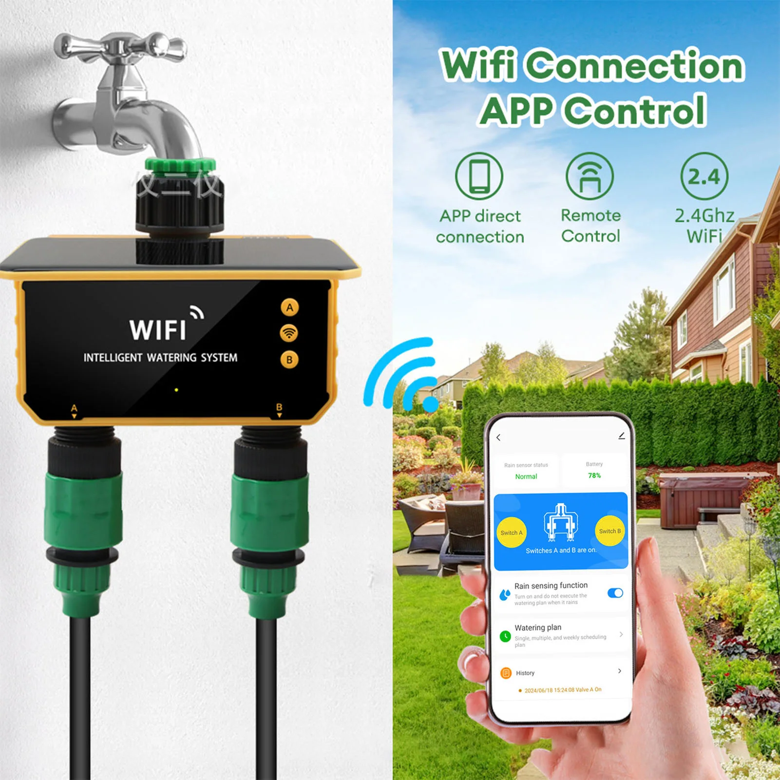 Solar WiFi Smart Irrigation Ti - Smart Garden Usa recensione e prezzo