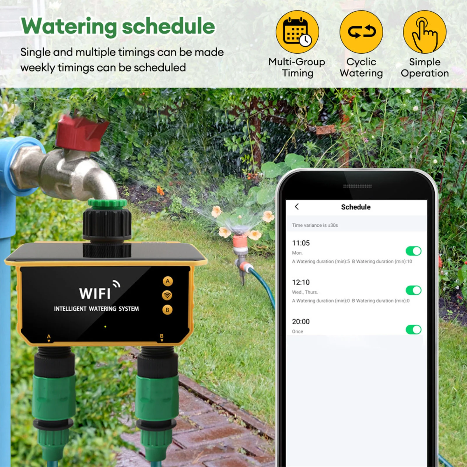 Solar WiFi Smart Irrigation Ti - Smart Garden Usa recensione e prezzo