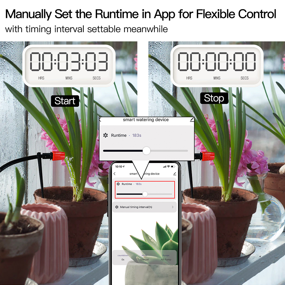 WiFi Tuya Smart Watering Machi - Smart Garden Watering System recensione e prezzo