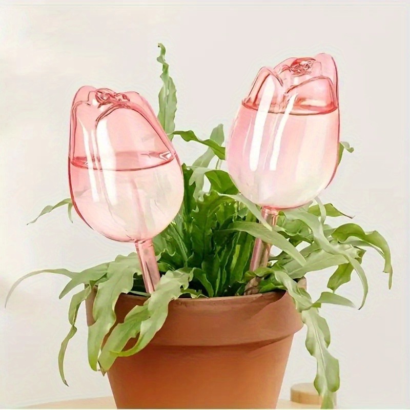 1/8pcs Premium Pink Self Water - Plant Watering Globe recensione e prezzo