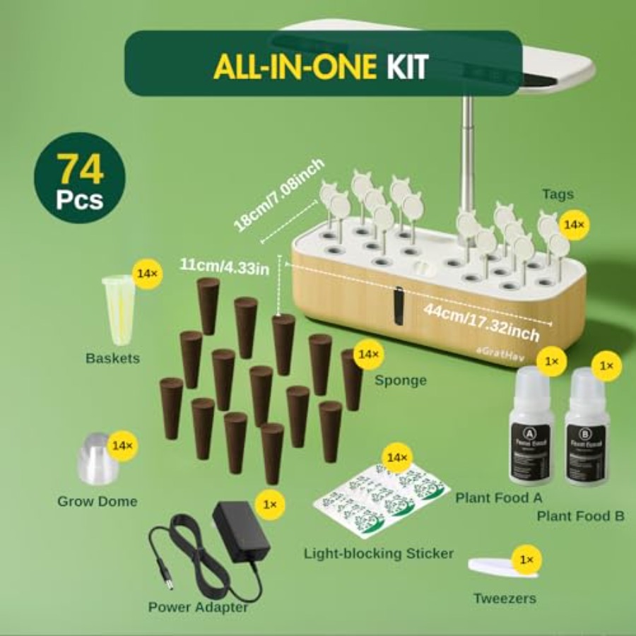 Hydroponics Growing System Kit - Smart Garden Usa recensione e prezzo