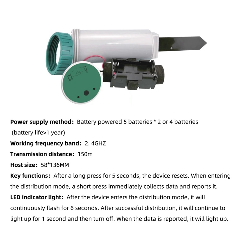 Zigbee Smart 4 In 1 Soil Teste - Smart Soil Sensor recensione e prezzo